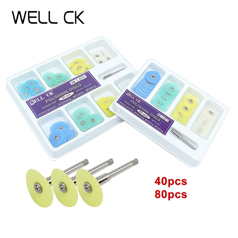 Teeth Whitening Uk - WELL CK 40/80 Uds discos de