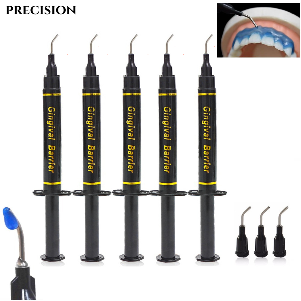 Teeth Whitening Gingival Barrier - 5 Unidades de Barrera Gingival para