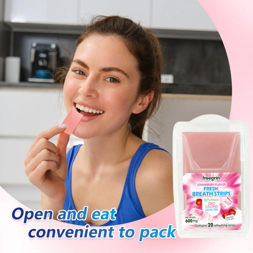 Teeth Whitening In Office - Ambientador para el aliento, fresco, fresa,