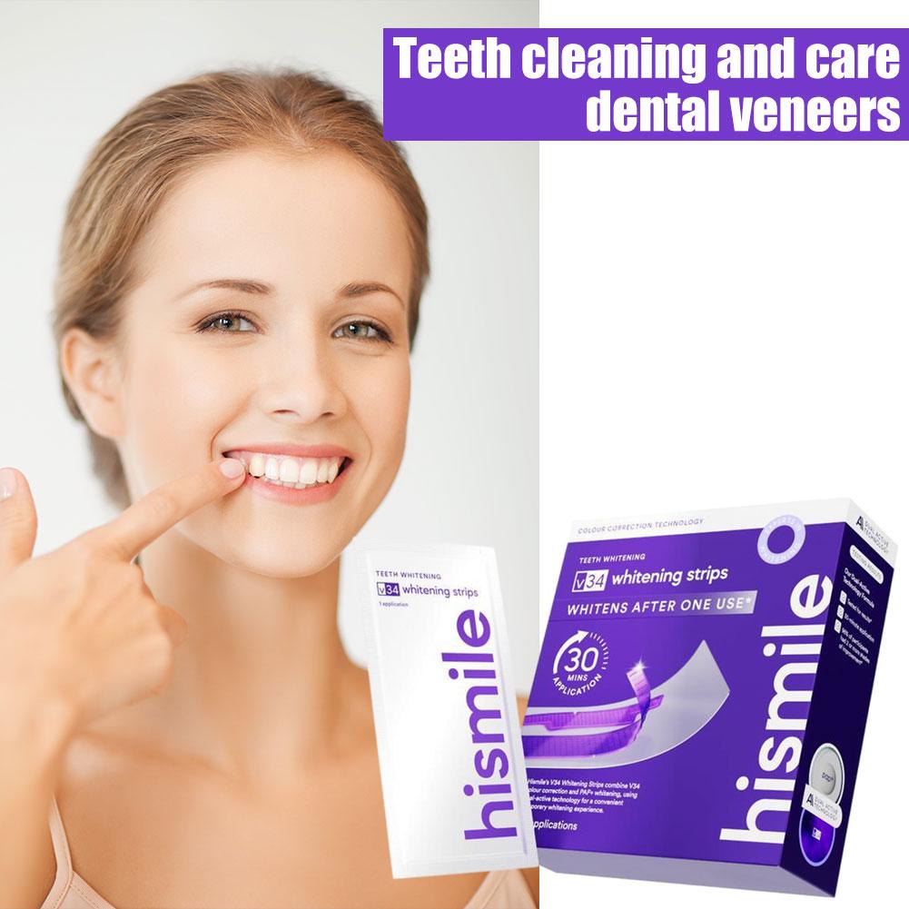 Tiras blanqueadoras de dientes - Teeth Whitening Strips Permanent reseña y precio