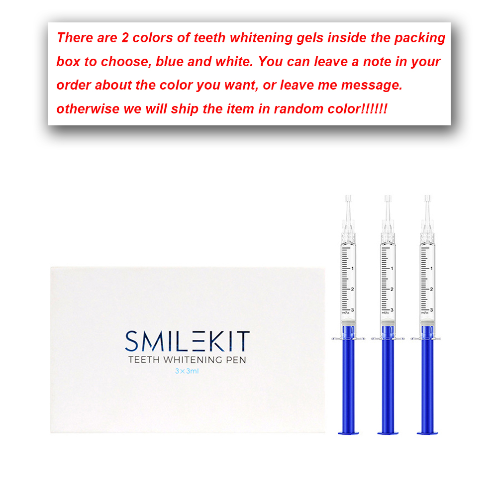 Gel blanqueador de dientes con - Teeth Whitening Gel Syringes reseña y precio