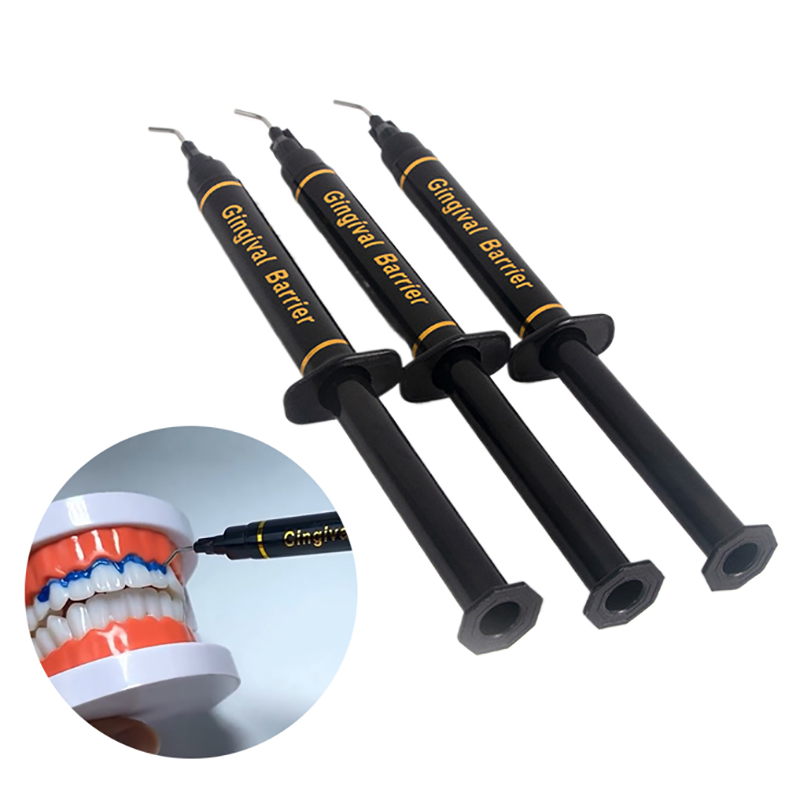 Jeringa Dental protectora de e - Teeth Whitening Gingival Barrier reseña y precio