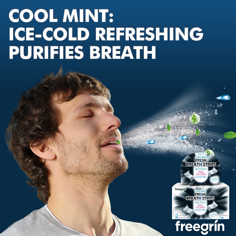 FREEGRIN Tiras de Menta Refres - Teeth Whitening In Office reseña y precio