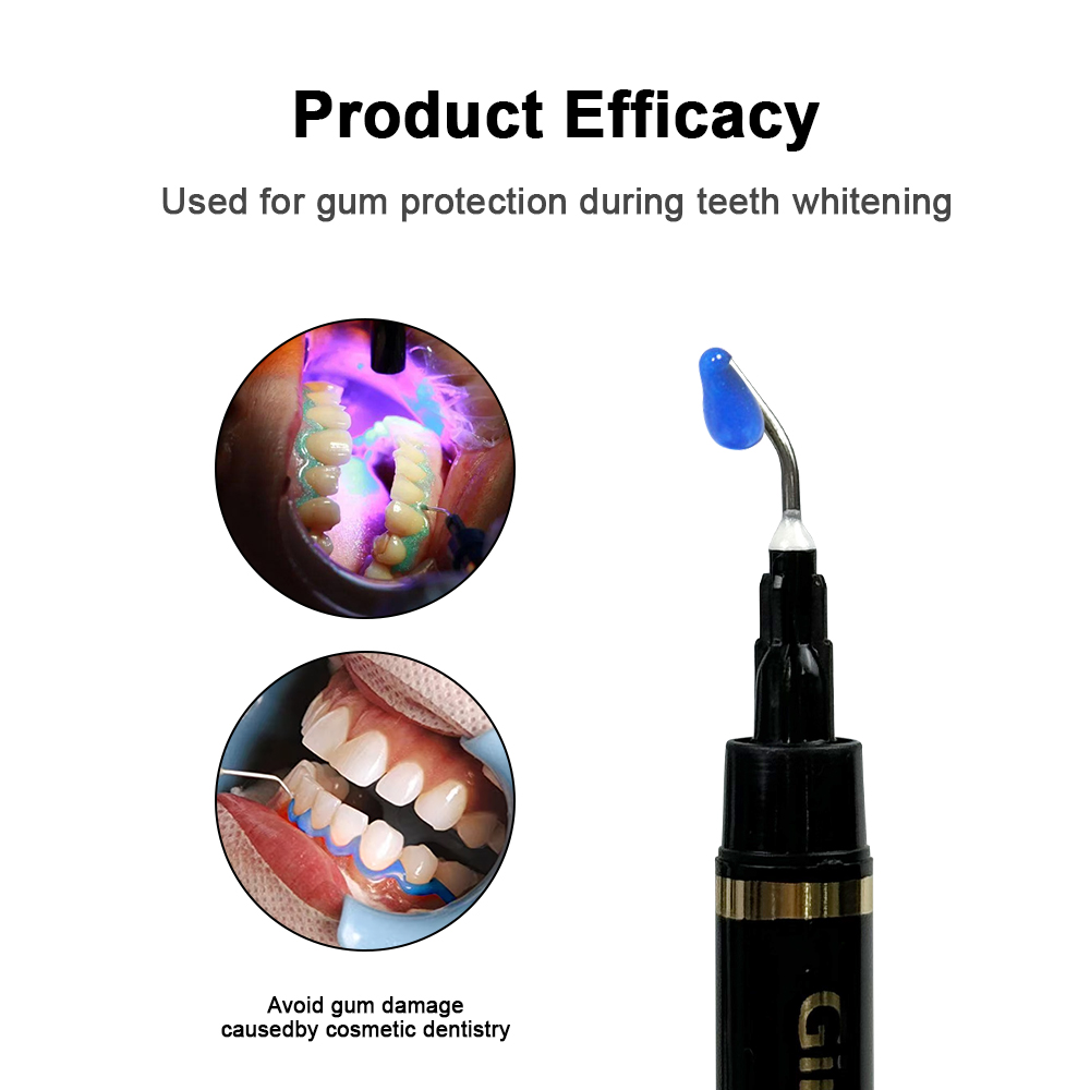 5/10 unidades de gel protector - Teeth Whitening Gingival Barrier reseña y precio
