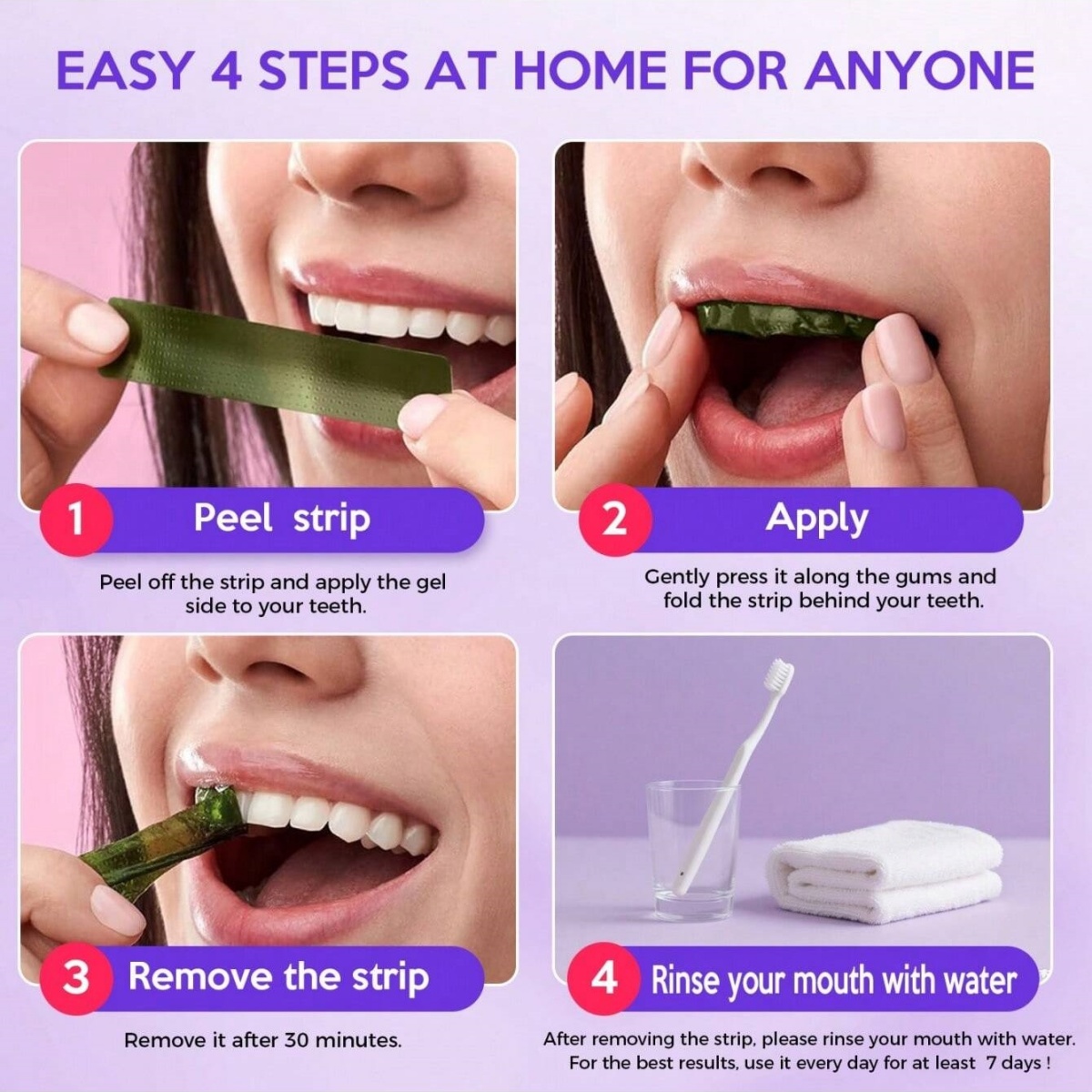 Pegatinas blanqueadoras de die - Teeth Whitening In Office reseña y precio