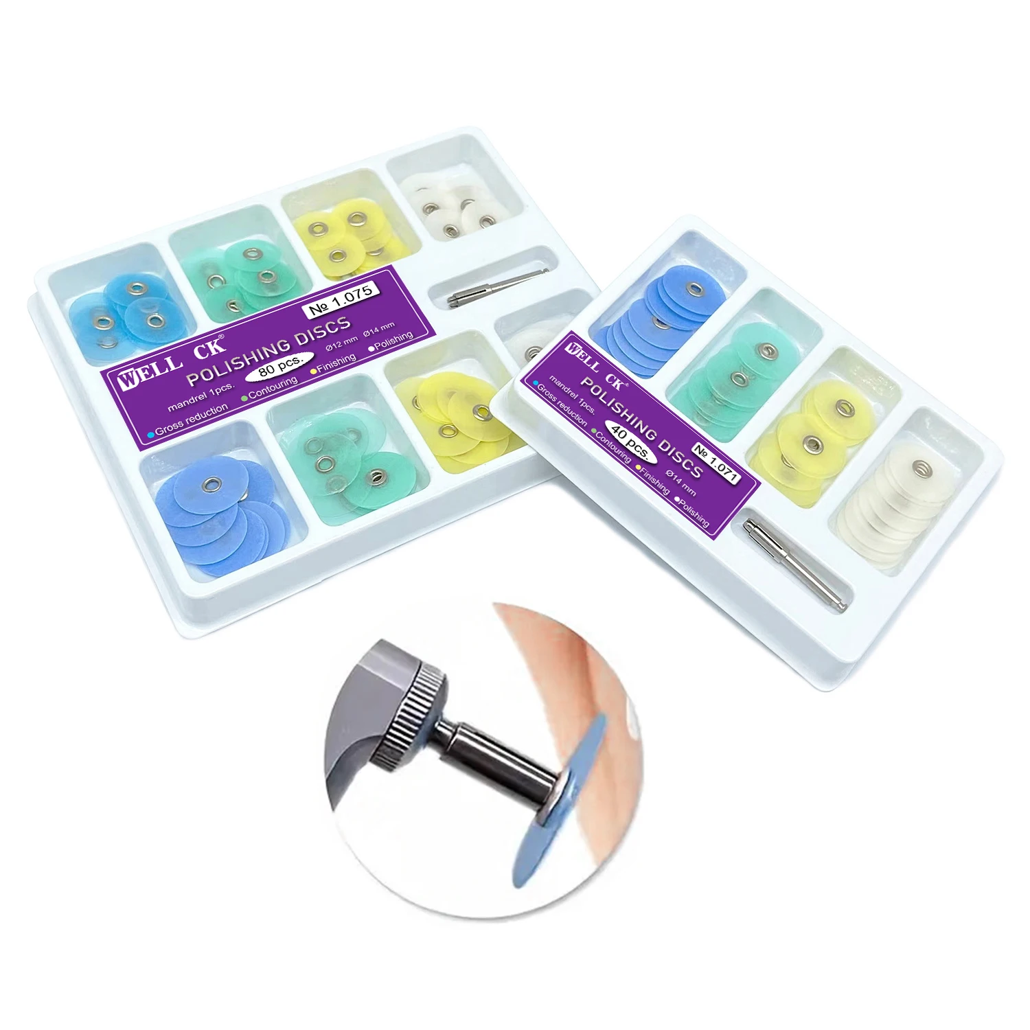 WELLCK-discos de Pulido Dental - Teeth Whitening Uk reseña y precio